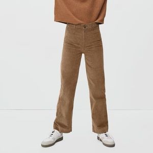 Everlane corduroy wide-leg pants